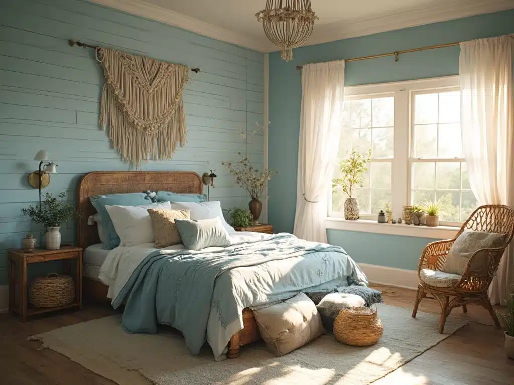 Light Blue Boho Bedroom: Your Ultimate Design Guide - TheTrophyWifeStyle