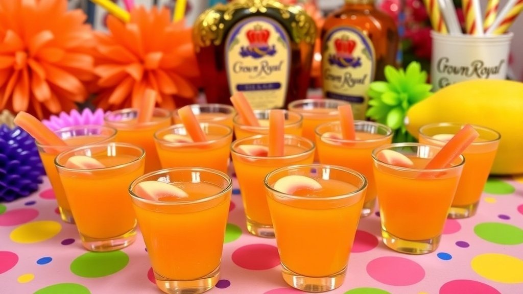 crown royal peach jello shots