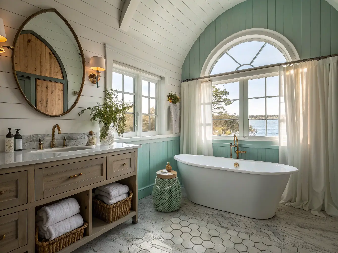 Coastal Bathroom Bliss: Transform Your Space into a Serene Beach ...