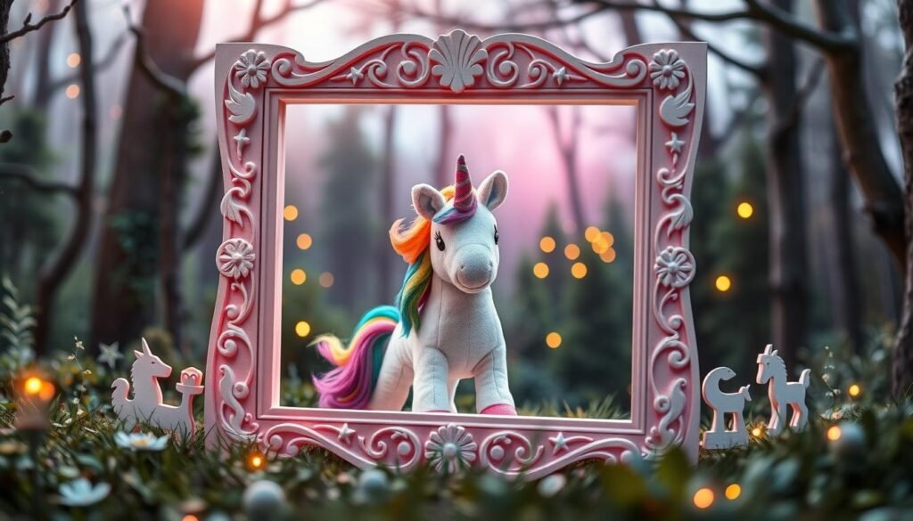 diy unicorn picture frame