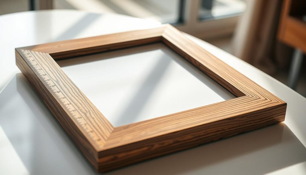 ruler picture frame