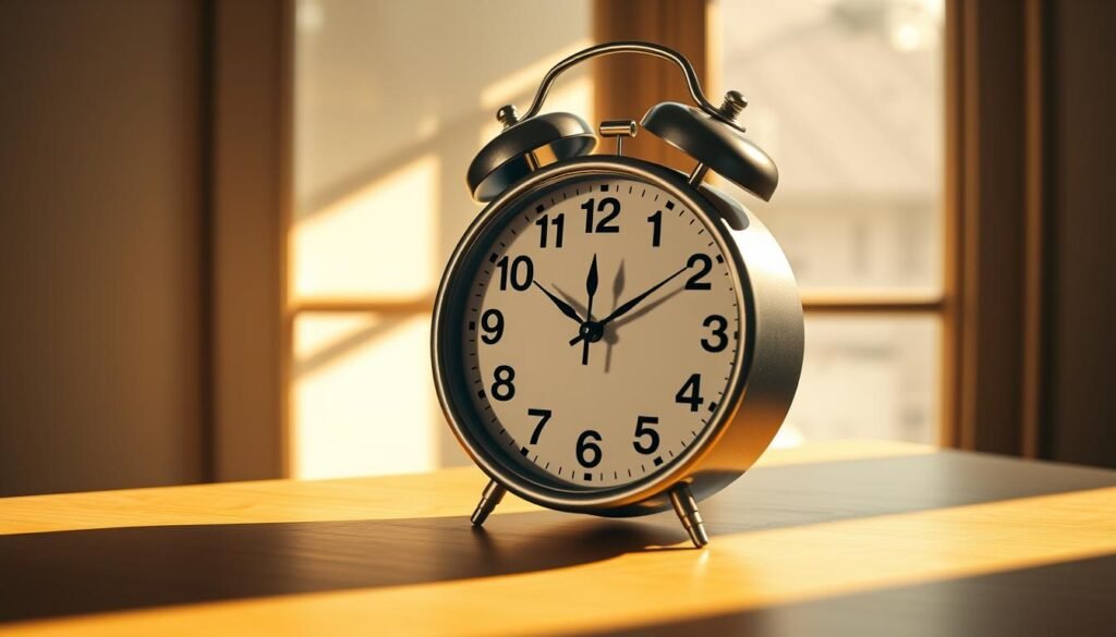 school routine clock