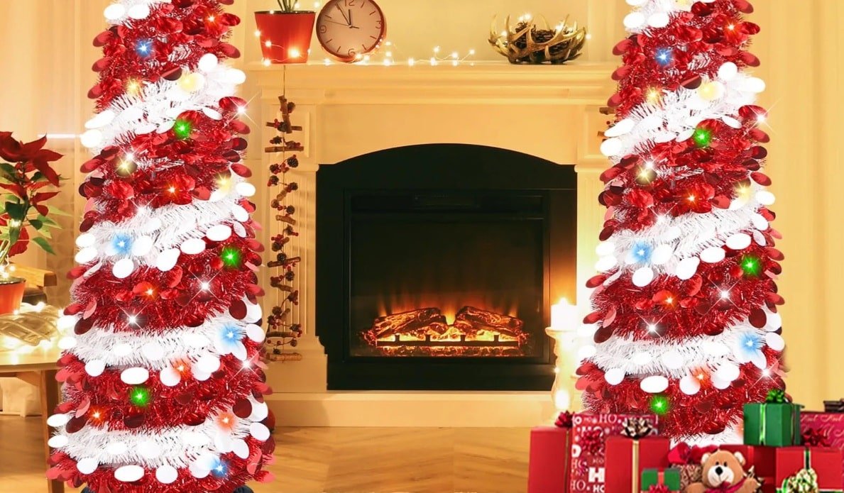 19 Red and White Christmas Tree Ideas for a Classic Holiday Look ...