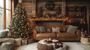christmas decorations rustic