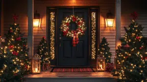 christmas porch decor