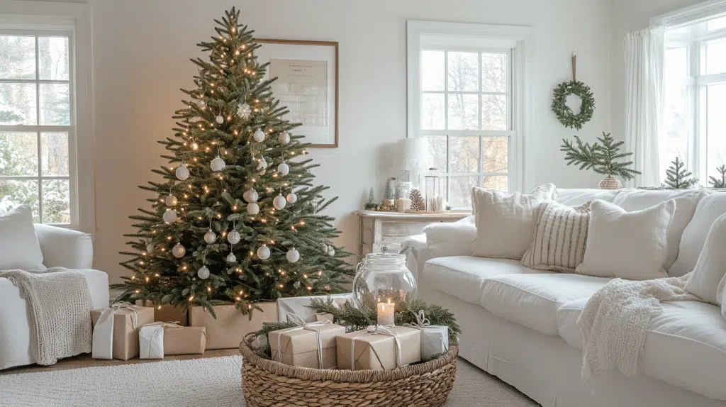 natural christmas decor