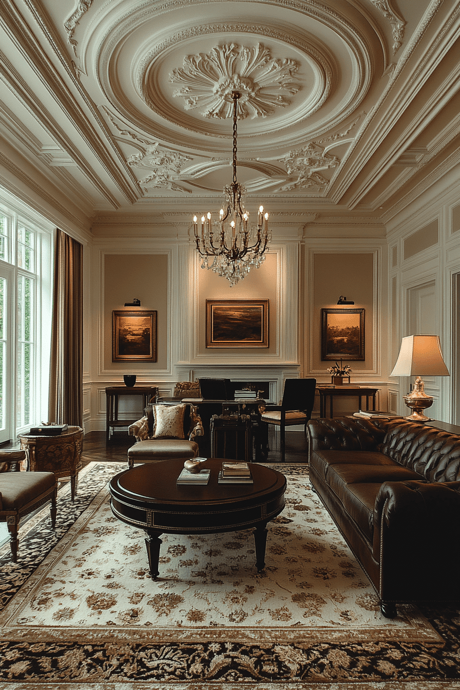 Sculpted Ceiling Focus