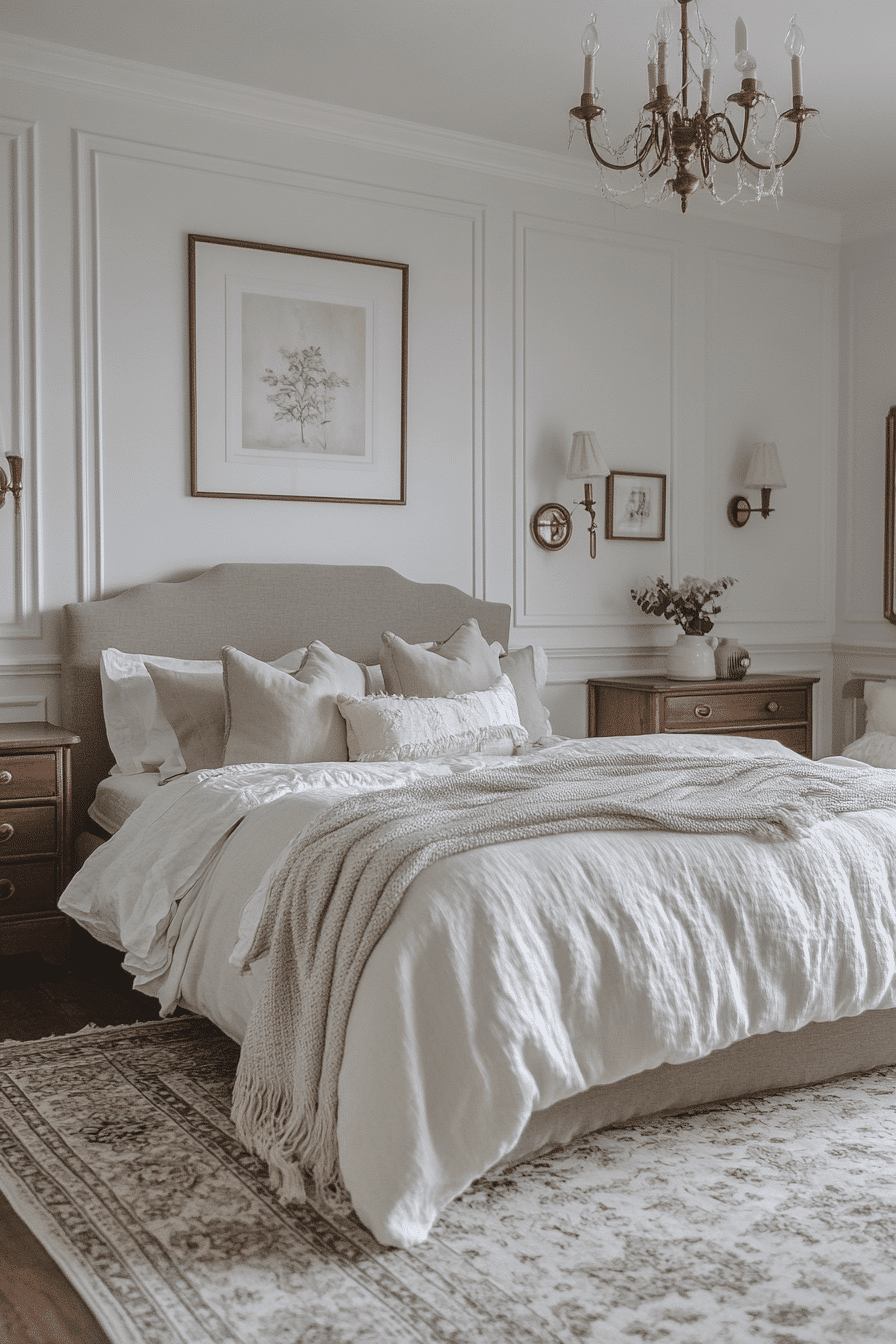 13 Refined Simplicity Style - neoclassical bedroom design inspiration