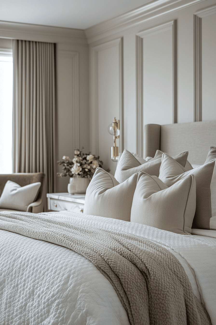 17 Suite Inspired Serenity - neoclassical bedroom design inspiration