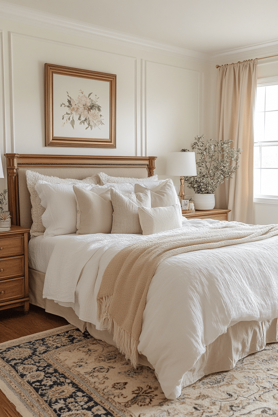 22 Greige Timeless Comfort - neoclassical bedroom design inspiration