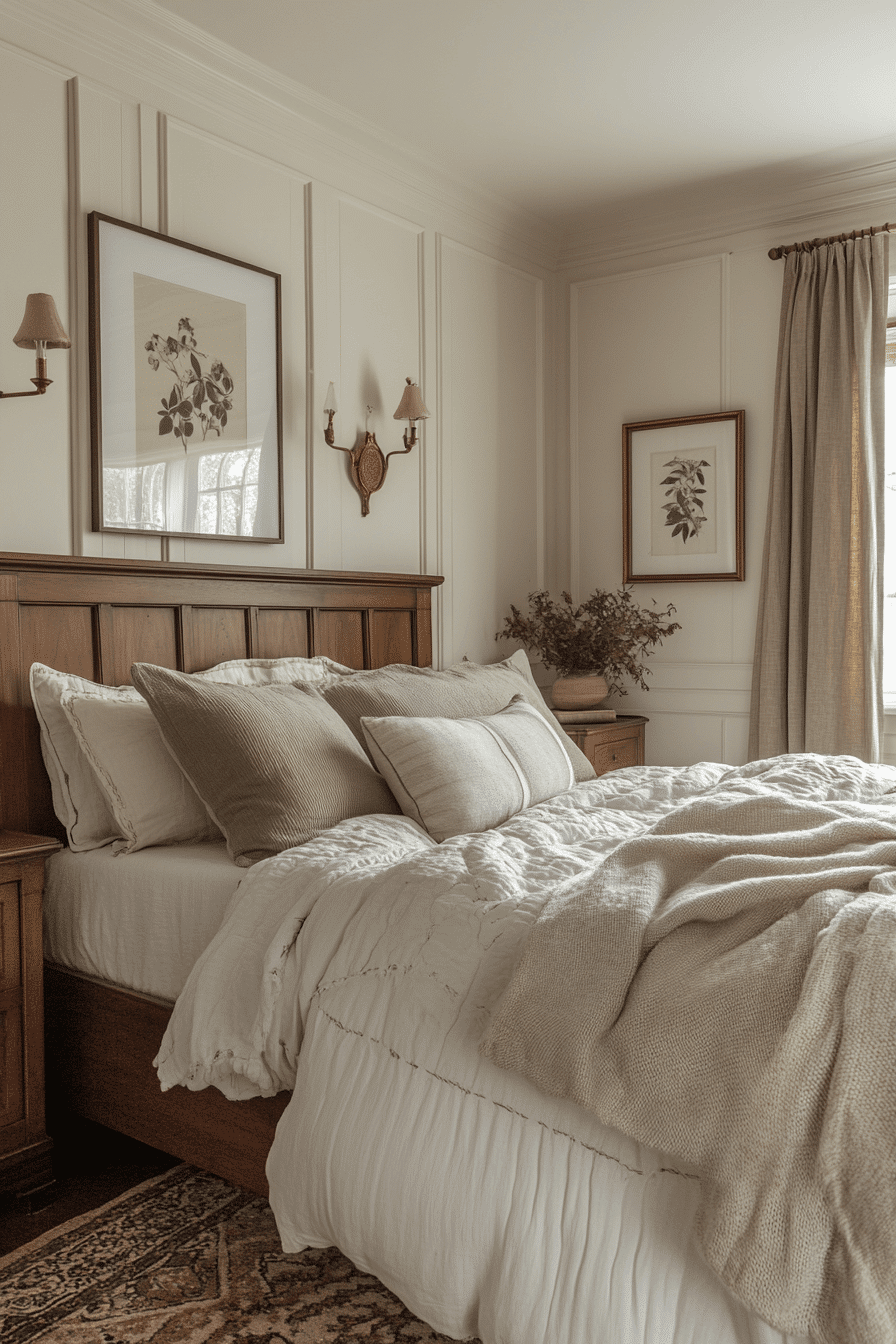 23 Heirloom Inspired Refinement - neoclassical bedroom design inspiration