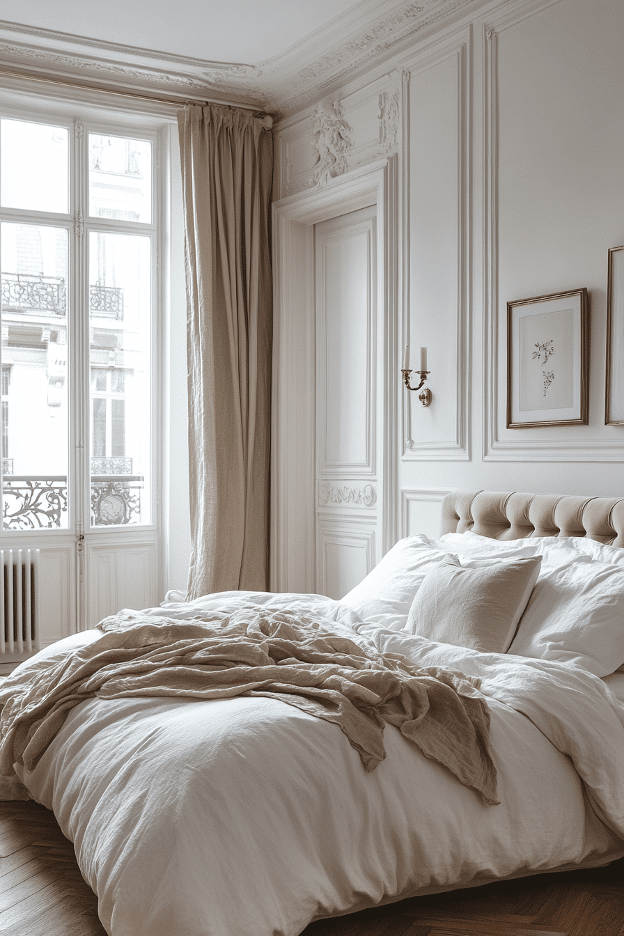 4 European Romantic Retreat - neoclassical bedroom design inspiration