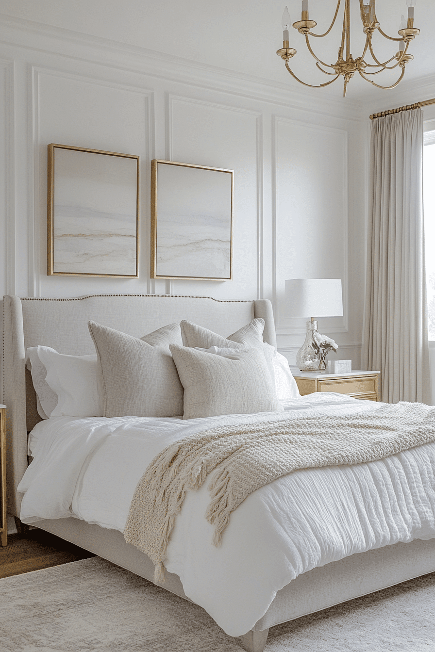 5 Contemporary Classical Fusion - neoclassical bedroom design inspiration