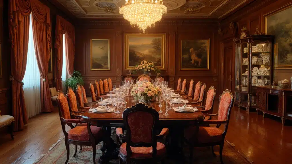 antique dining rooms