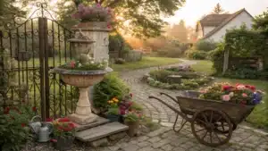 antique yard decor ideas