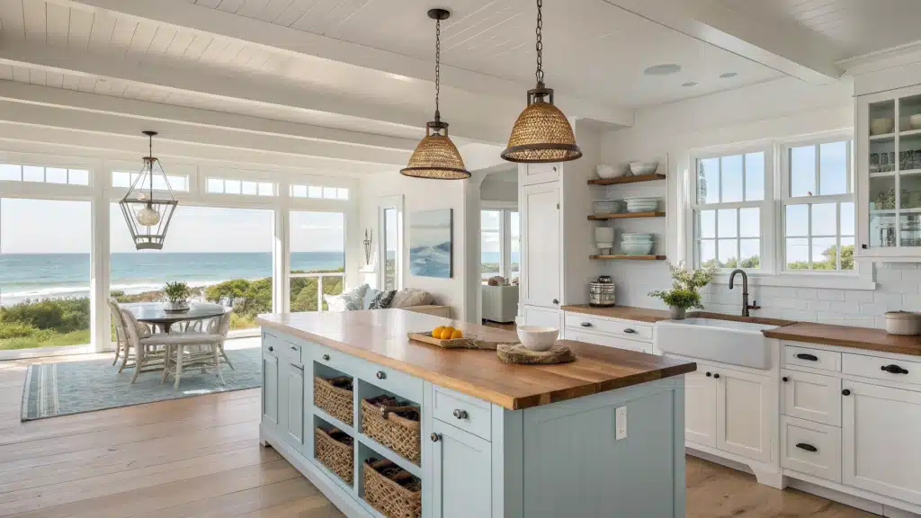 beach house kitchen