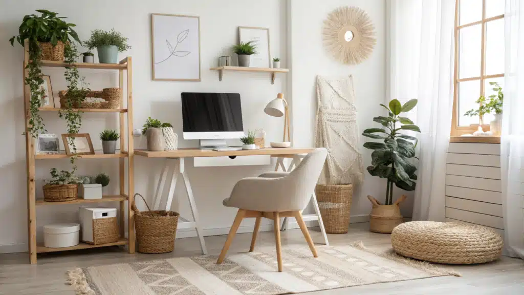 calming office decor