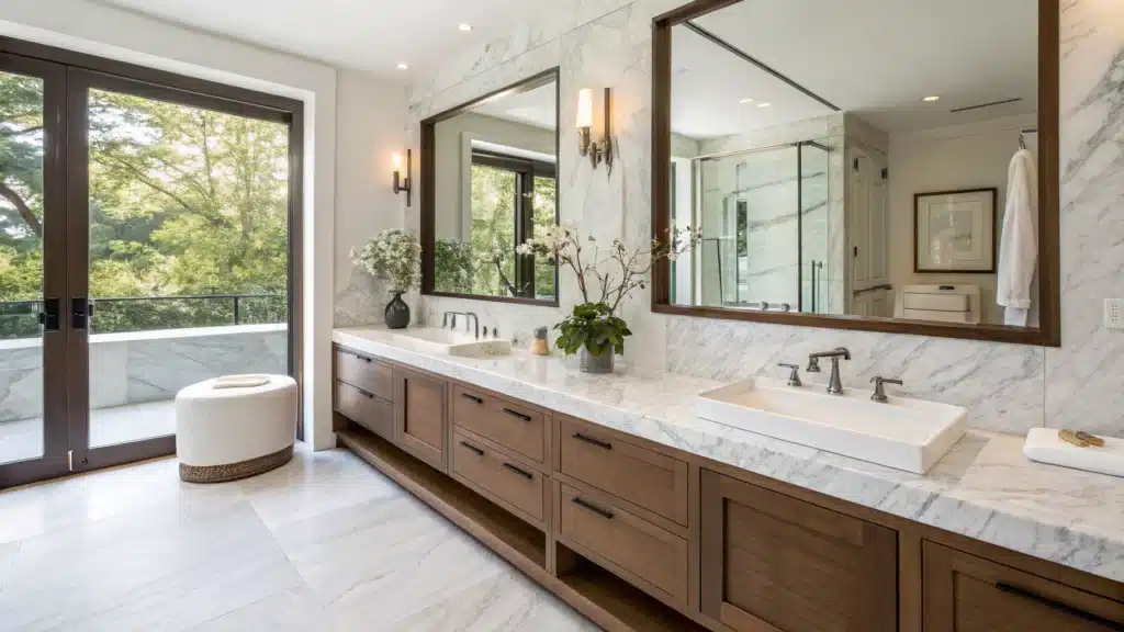 double sink bathroom vanity