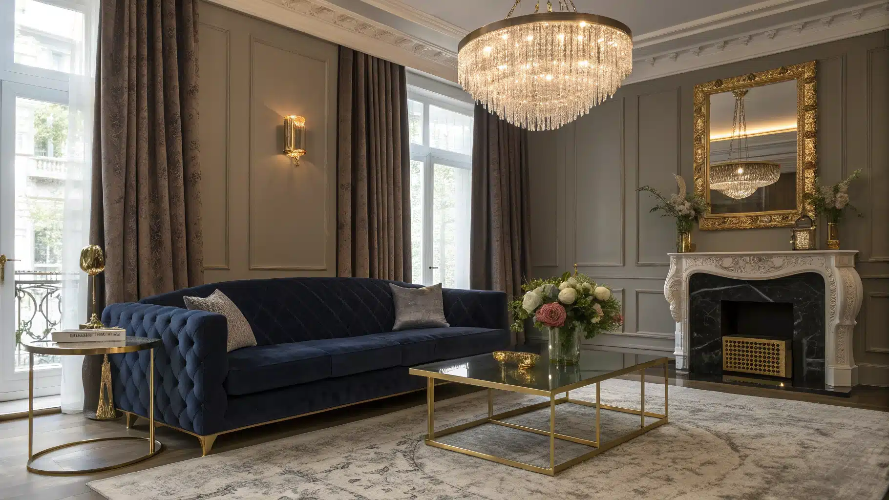 27 Elegant Living Room Design Ideas That Look Luxurious and Still Feel ...