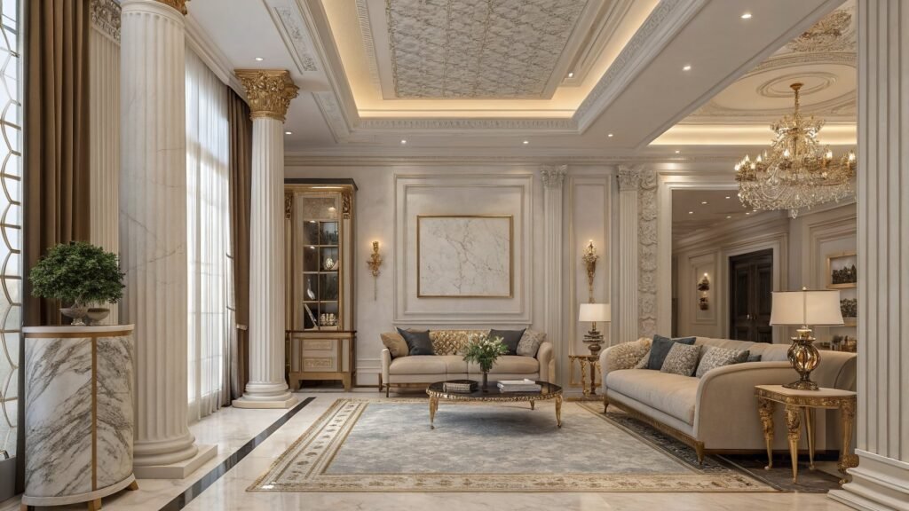 neoclassical interior - 27 Neoclassical Interior Ideas That Bring Timeless Elegance and Sophisticated Grandeur to Your Home