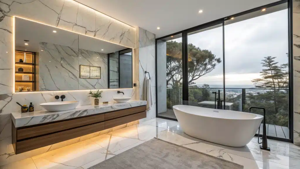 modern luxury bathroom
