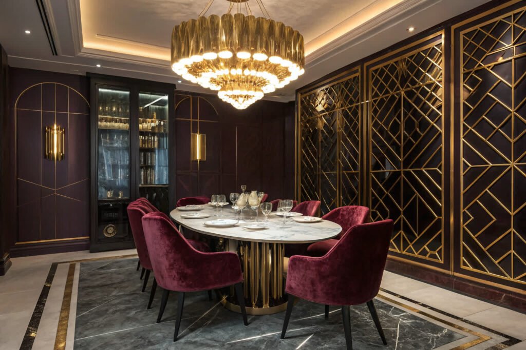Neo Deco dining room