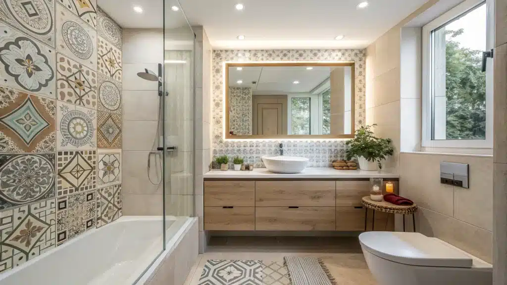 small bathroom tile ideas