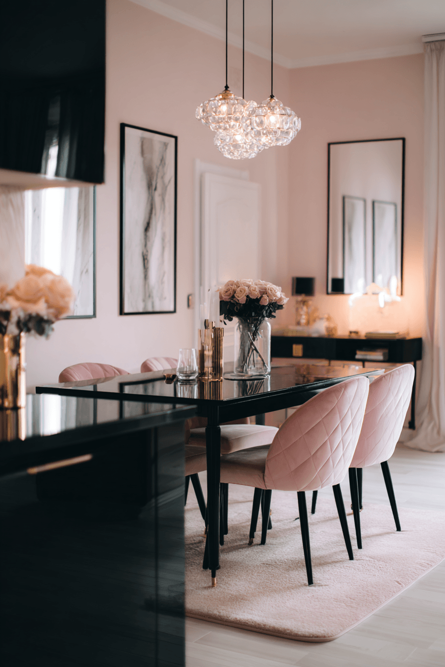 15 Bold Soft Balance Design - feminine apartment design inspiration