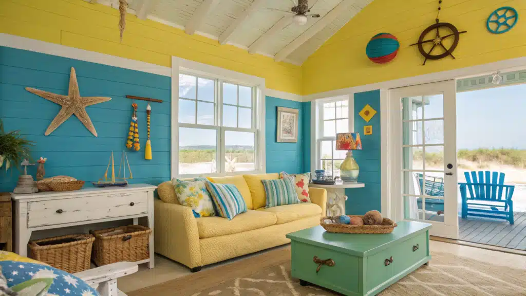 Colorful Beach House Decor