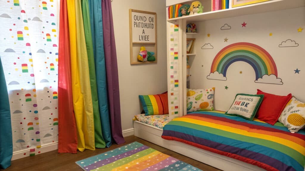 rainbow playroom