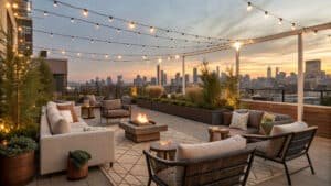 rooftop terrace decor
