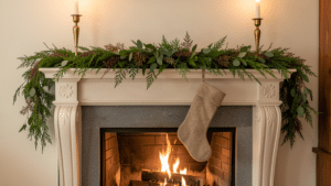 christmas mantle decor