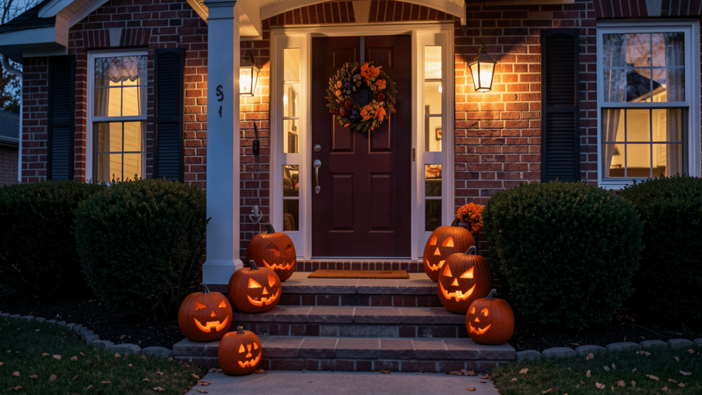outdoor halloween decor
