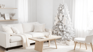white christmas decor